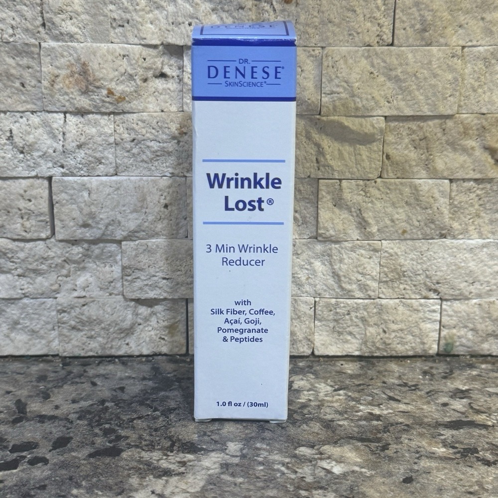 Dr. Denese Wrinkle‎ Lost 3 Minute Wrinkle  Reducer 1 oz New in Box